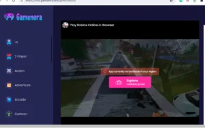 gamenora roblox issue 