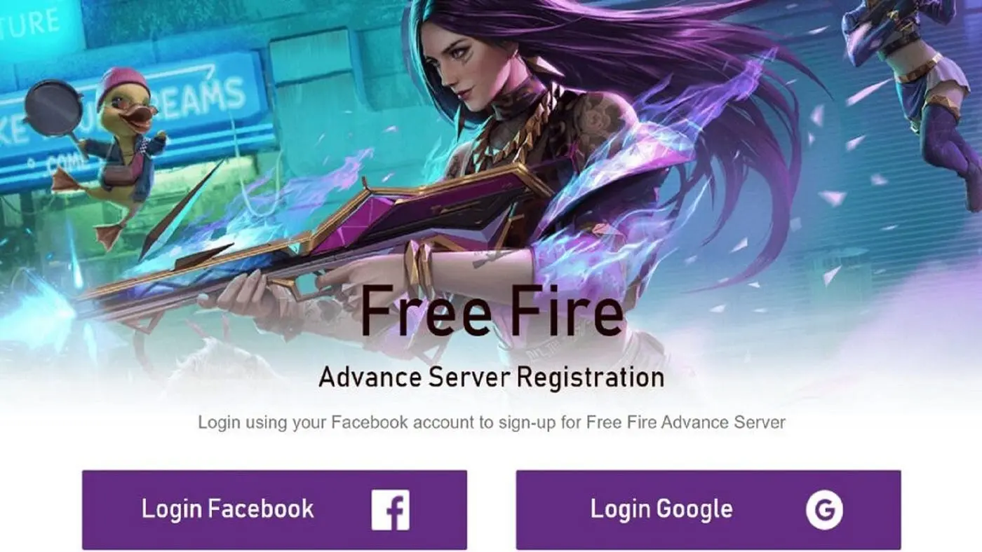 free fire advance server